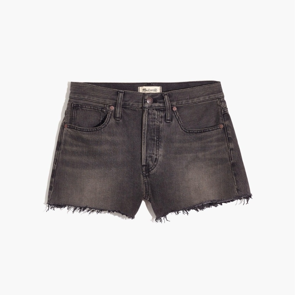 Madewell Relaxed Denim Shorts in Bienville Wash